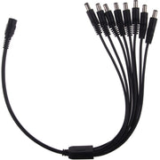 Trade Shop - Cavo A Y 8 Uscite Sdoppiatore Ripartitore Splitter Alimentazione Telecamere Cctv -