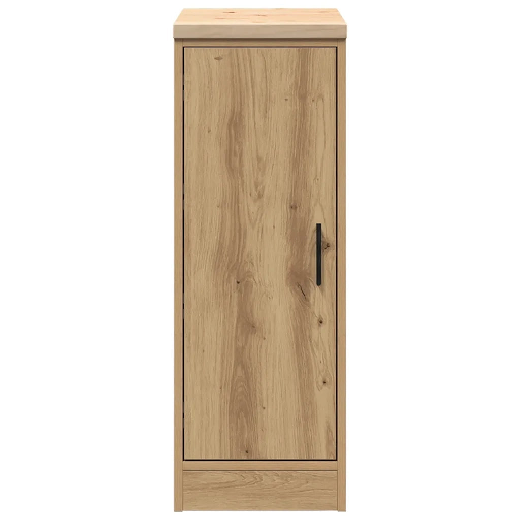 Armadietto per Garage in Rovere Artigianale 30x51x85 cm 860561
