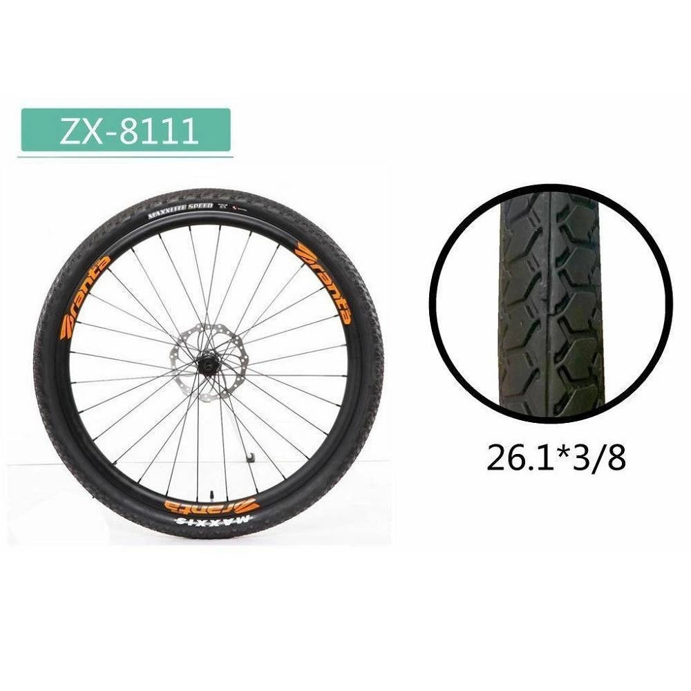 Trade Shop - Copertone Ruota Pneumatico Gomme Per Bici Bicicletta Mtb Bike 26.1 × 3/8 Zx-8111 -