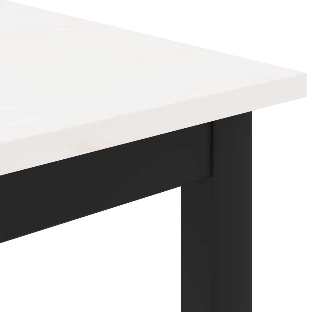 panchina Bianco 80 x 35 x 45 cm Pino massello 892772