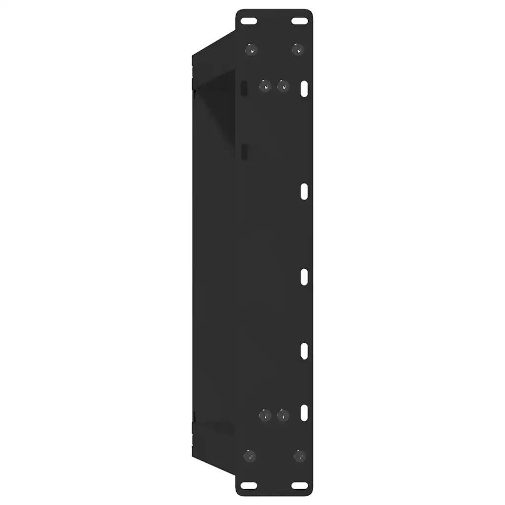 Gambe per Tavolino da CaffÃ¨ a Forma di U 2 pz Nere 60x(42-43) cm Acciaio