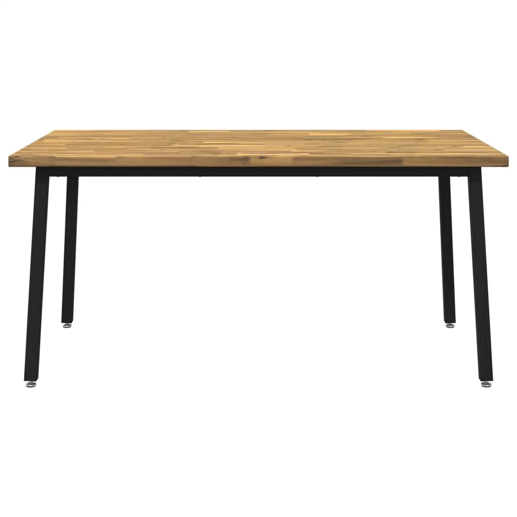 Tavolo da pranzo quadrato 160 x 70 x 75 cm Bianco 3425025