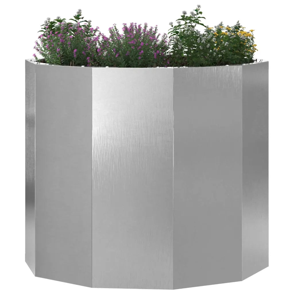 Fioriera Argento 60 x 60 x 50 cm Acciaio inossidabile 883763