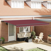 Struttura della tenda Borgogna 450 × 300 cm 3330893