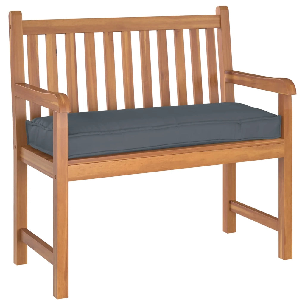 Cuscino per sedie | Cuscino Antracite 100 x 40 x 8 cm Tessuto Oxford