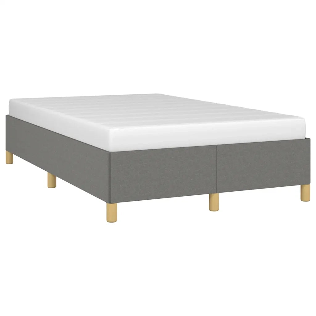 Giroletto senza Materasso Grigio Scuro 120x190 cm in Tessuto