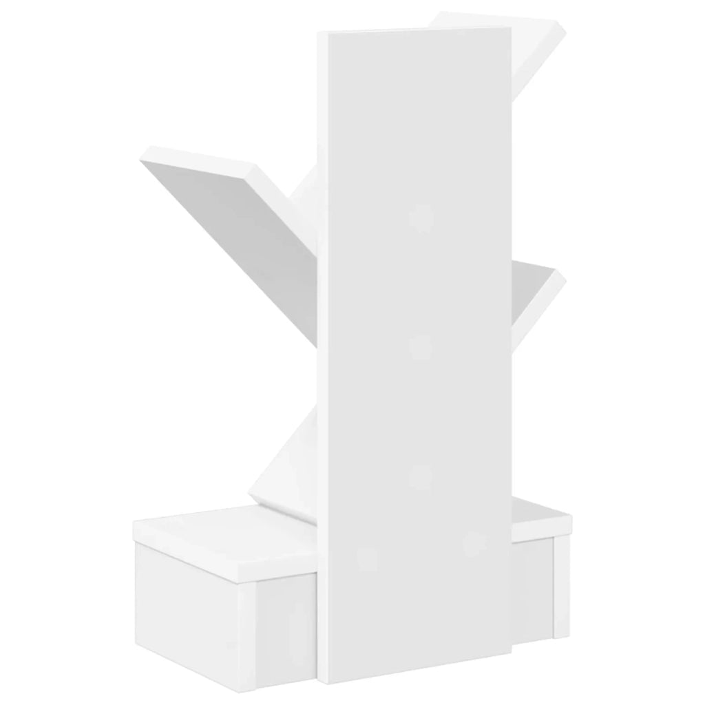 Scaffale per Libri a Forma di Albero 3 Strati 30 x 18 x 48 cm 8012356
