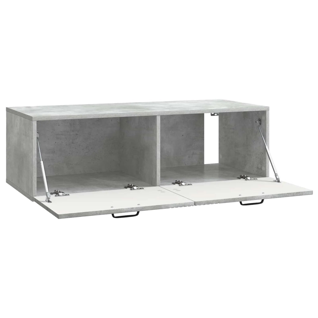 Mobile Porta TV da Muro Grigio Cemento 98 x 41 x 30 cm