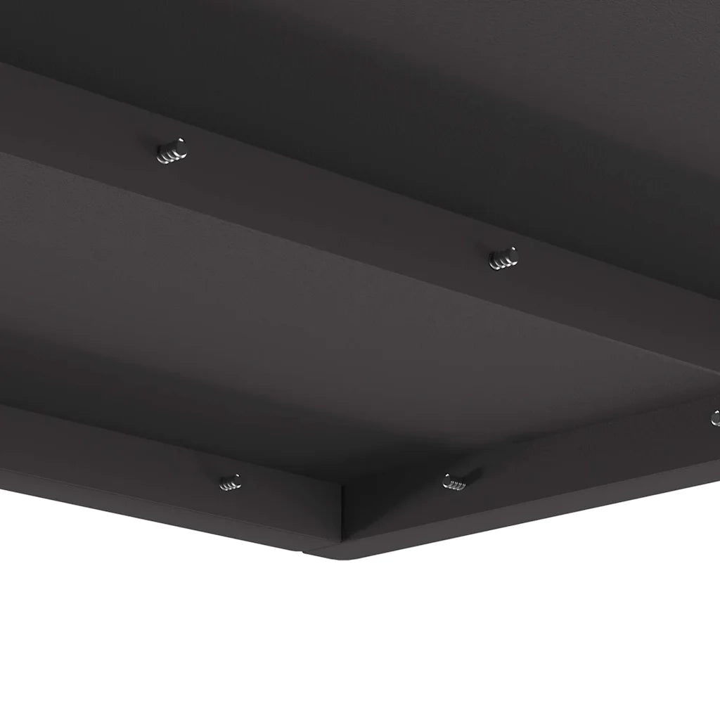 Focolare Nero 60 x 60 x 30 cm Acciaio 858954