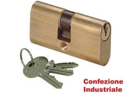 CILINDRI A INFILARE LOGO TIPO OVALE 08110- - mm.56 centrato (28x28) (0811002) - 24 pezzi CISA