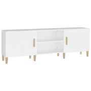 Mobile TV | Armadietto TV | Mobile Porta TV Bianco 150x30x50 cm in Legno Multistrato