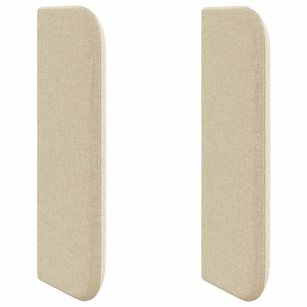 Orecchia della Testata Crema 40,5 x 40,5 x 4 cm Tessuto 346581