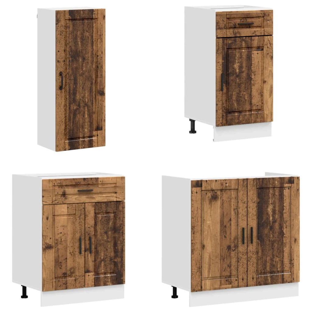 Unità Cucina PORTO 8 pcs Legno antico Legno ingegnerizzato 3438171