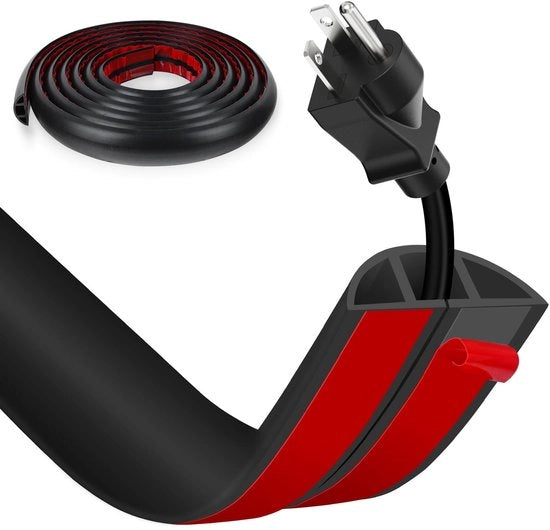 Pavimento cavo protezione - Ponte cavo flessibile - Cavo pavimento copertura - Cavo protezione - Prevenzione scivolamento - Cavo PVC resistente