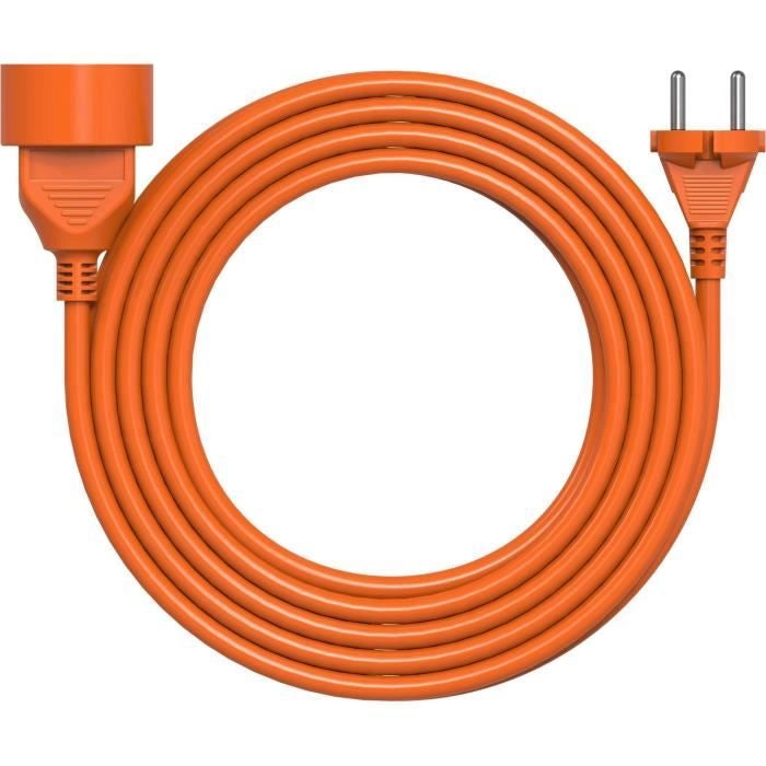 Prolunga - GENERICA - H05VVF 2x1,5 - 25 m - Arancione - Uso esterno