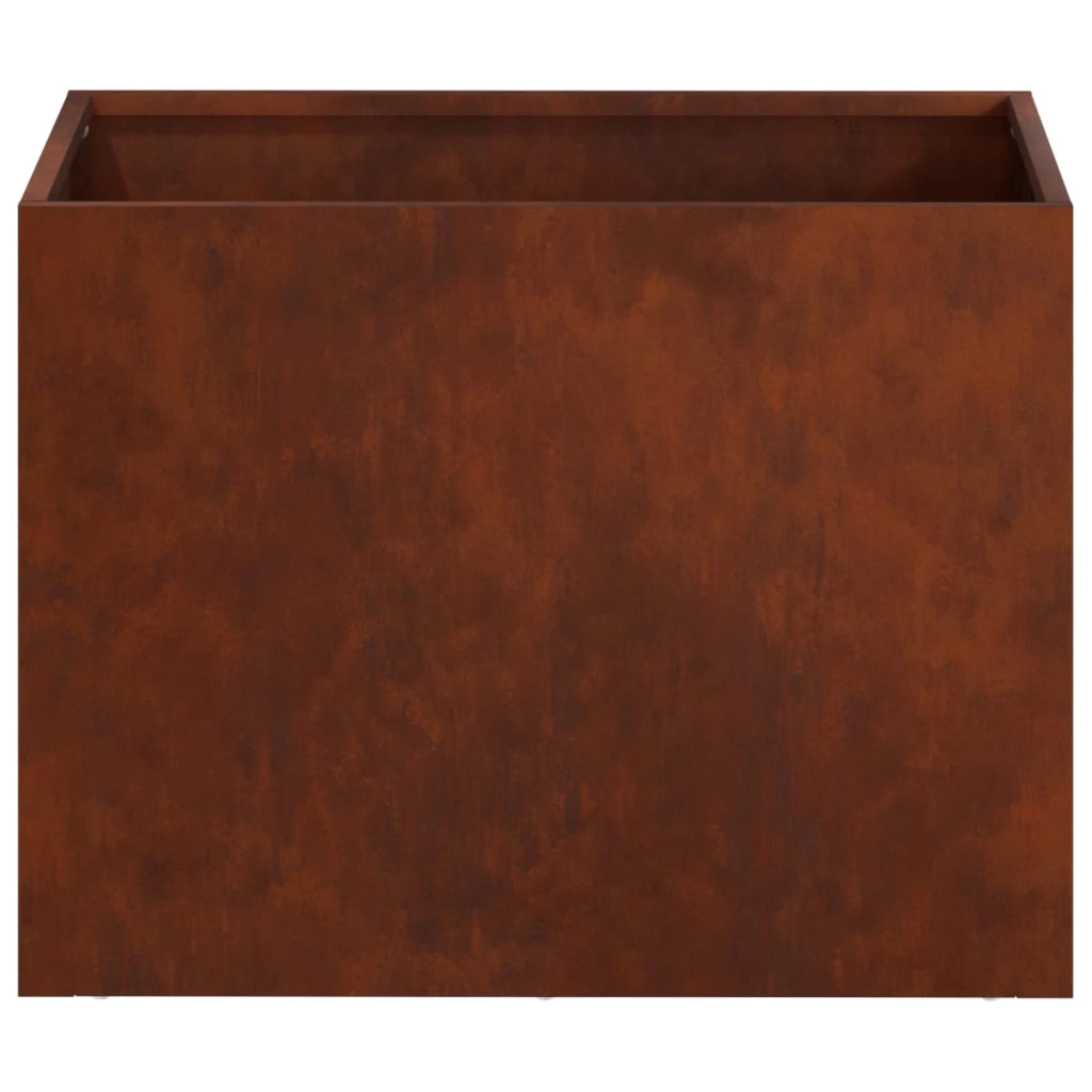 Vaso da giardino Ruggine 40 x 30 x 30 cm Acciaio Corten 8005202