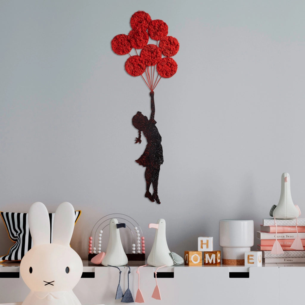 Momoriri, Quadro Materiale Struttura in Metallo, 100x34h cm Nero