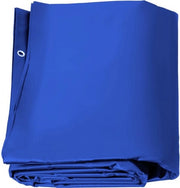 Copertura per piscina esterna - 4x7 m - Rettilineo - Blu