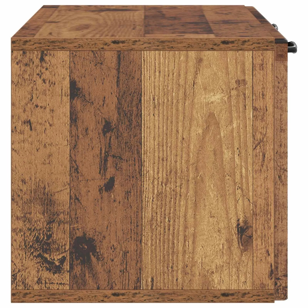 Mobile Porta TV da Muro Legno antico 78,5 x 31 x 30 cm 899403