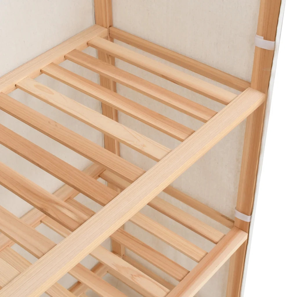 Armadio per Indumenti a 3 Ripiani 79x40x170 cm 247107
