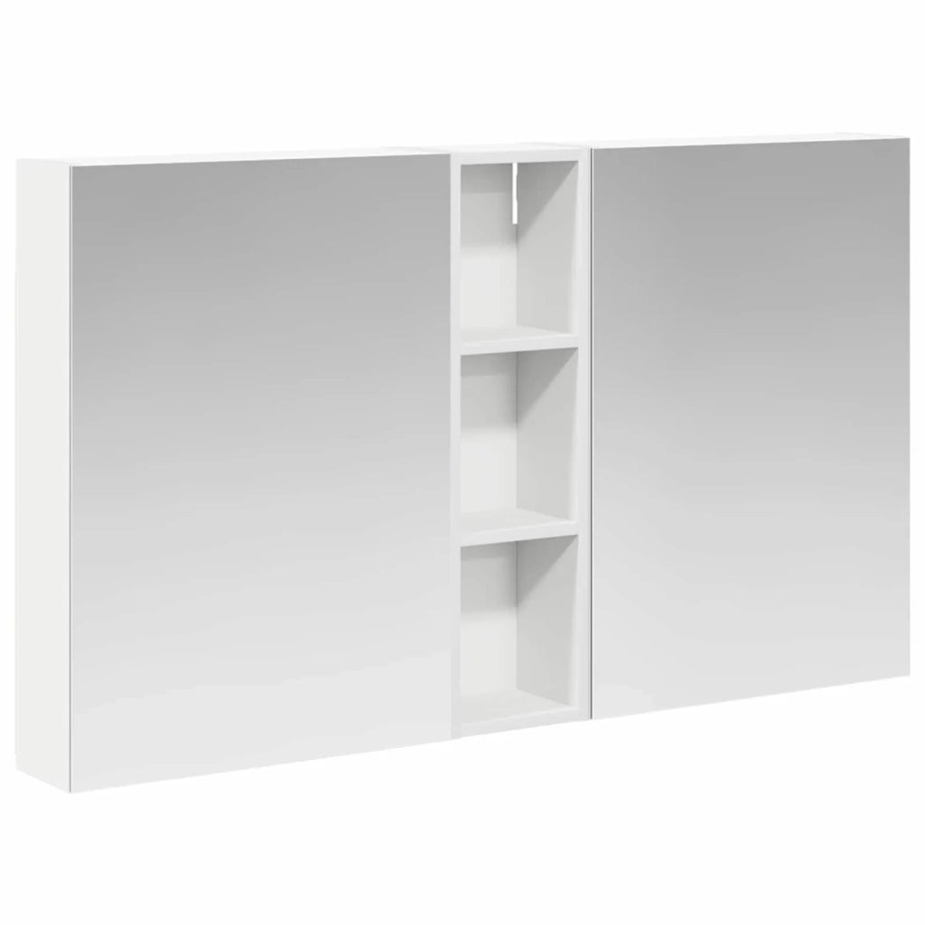 Set di Armadi da Bagno con lo scaffale 3 pcs 120 x 14,5 x 70 cm 3403744
