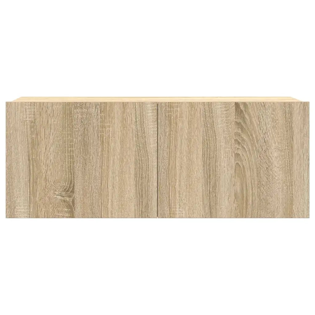 Set di Mobili Porta TV 5 pz Rovere Sonoma in Legno Multistrato cod mxl 12972