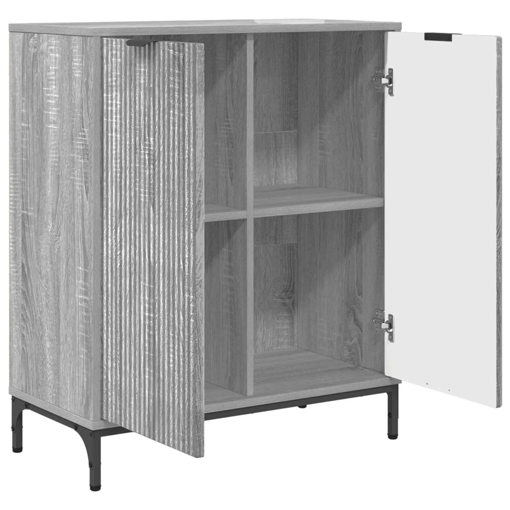 Credenza Grigio Sonoma 69,5 x 33 x 82 cm Legno multistrato 883430