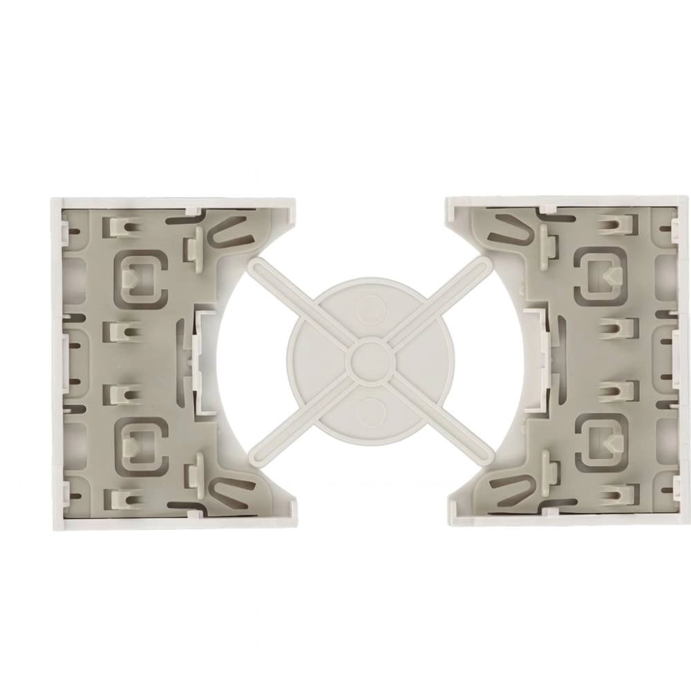 Cover bticino living now per prese standard p40 2 moduli varie finiture *** colore bianco, confezione 1