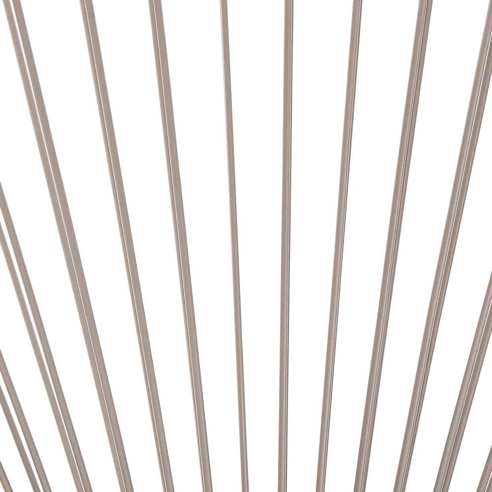 Set di 2 Sedie da Giardino Grigio Chiaro Rattan Sintetico Resistente