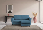 Divano yasel 2 posti medio  (due sedute da 70cm) + pouf misure esterne l.172 p.145 | avio - Mobili 2G