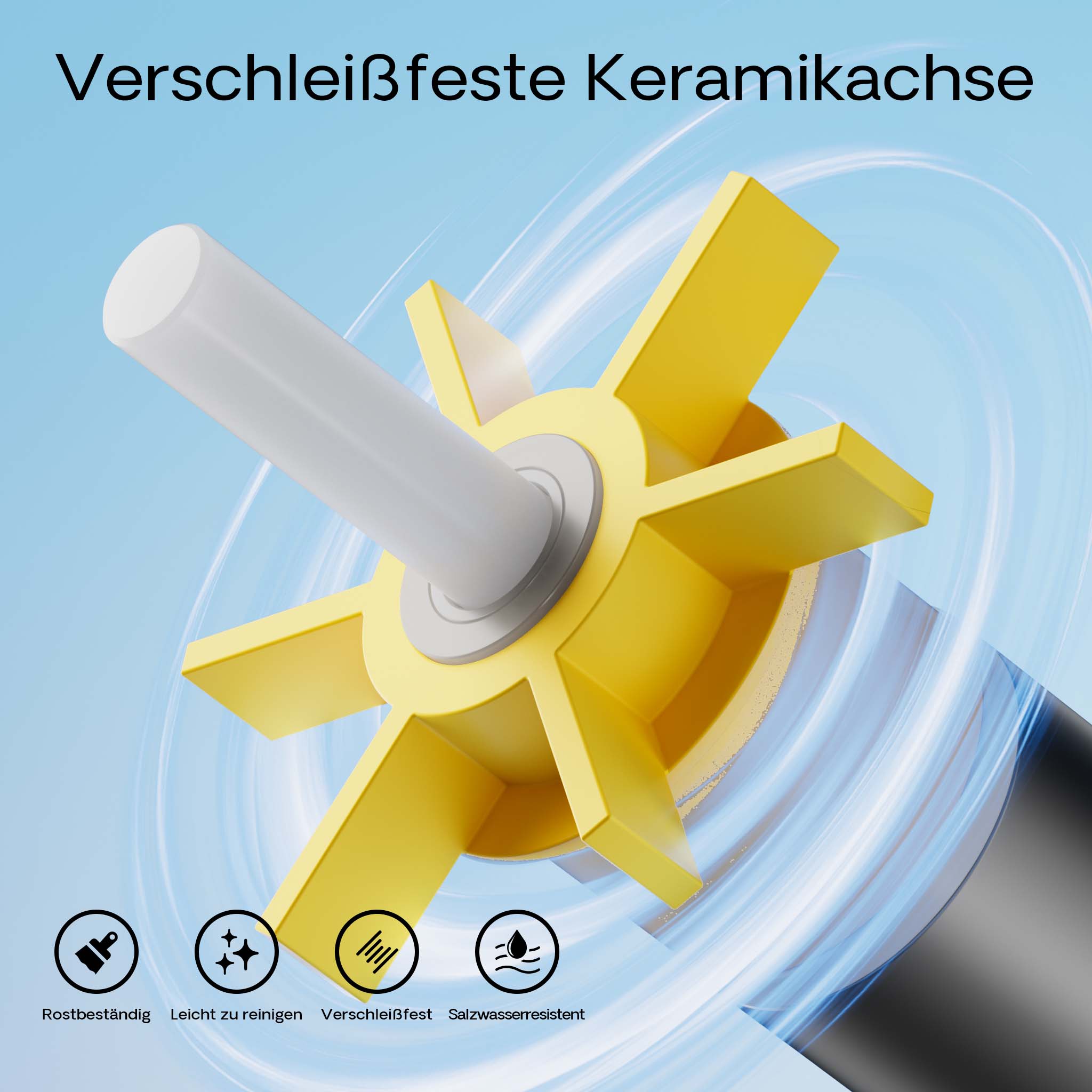 CHJ-1503 ECO Pompa da fontana con spugna filtrante 1500l/h 25 W Laghetto Stagno