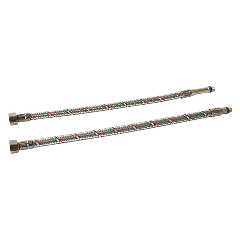 FLESSIBILE PER MONOCOMANDO cm 35 - M 10 x 1/2 F att. lungo- 5 pezzi