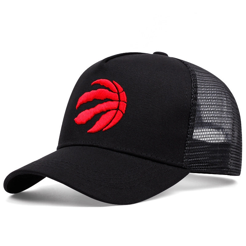 Cappellini da baseball neri ricamati della squadra di basket di Toronto