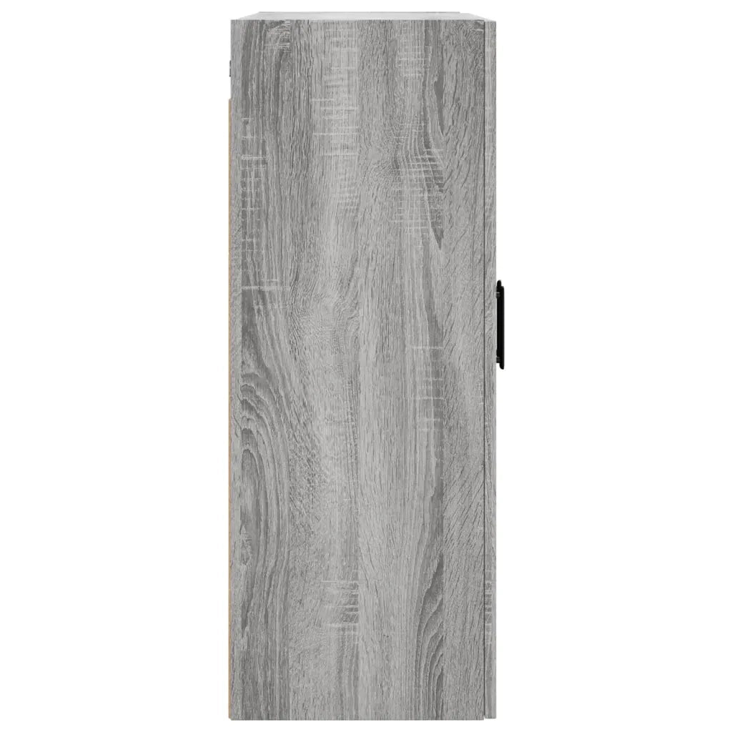 Mobile a Parete Grigio Sonoma 69,5x34x90 cm 828434