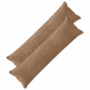 Federa 2 pcs HOUTEN Marrone 40 x 145 cm Tessuto Chenille 917251