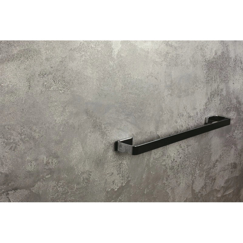 Portasciugamani a muro SOLO in ottone cromato 60 x2,5 x8 cm