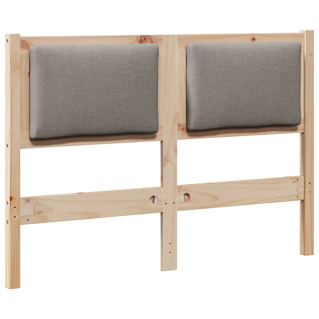 Testiera | Testata Altro Marrone 135 cm Legno di pino massello