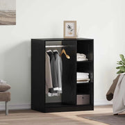 Guardaroba con lo scaffale Rovere Nero 77 x 48 x 102 cm