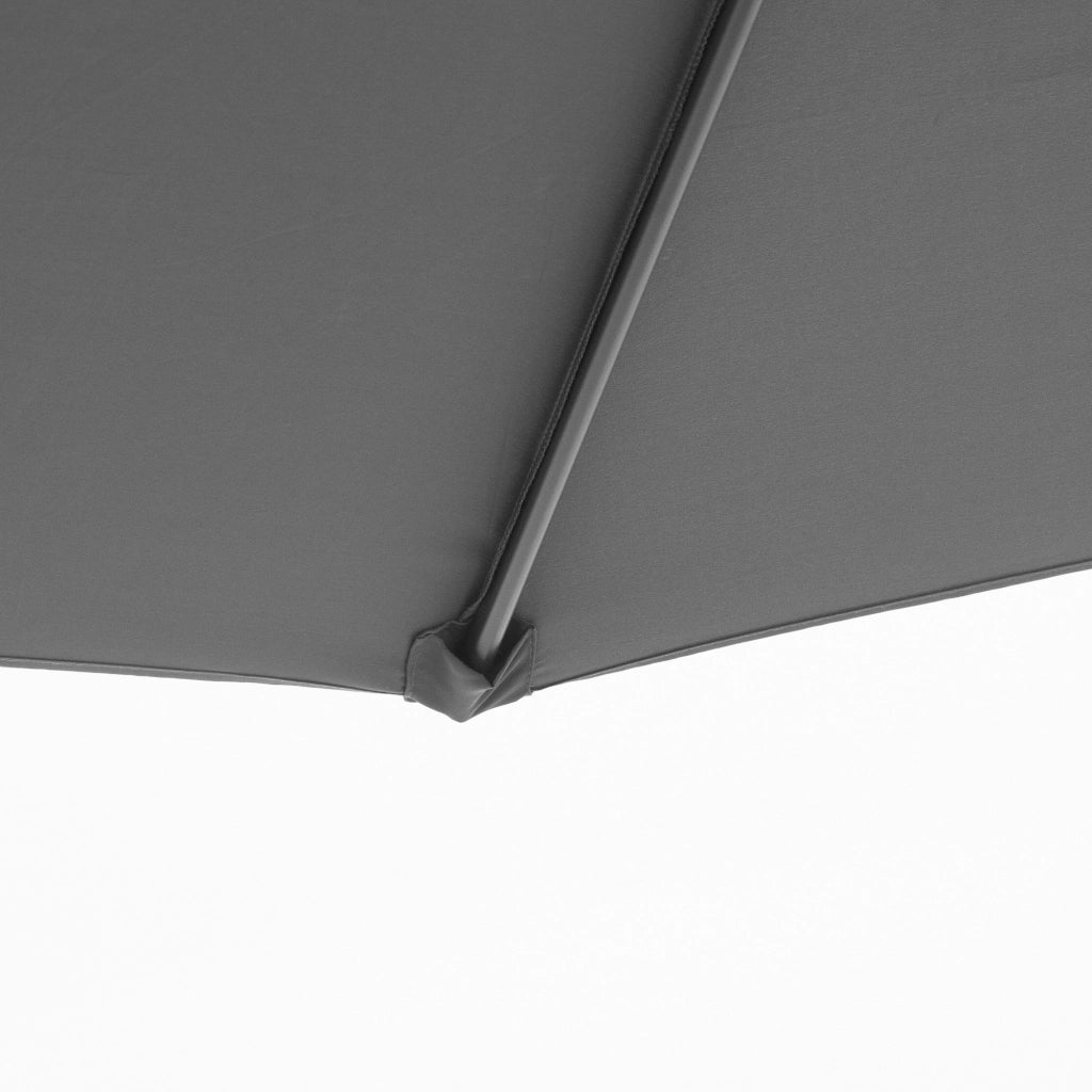Parasole da giardino octogonale pieghevole ¨C zephmum ¨C grigio ?300x255H cm