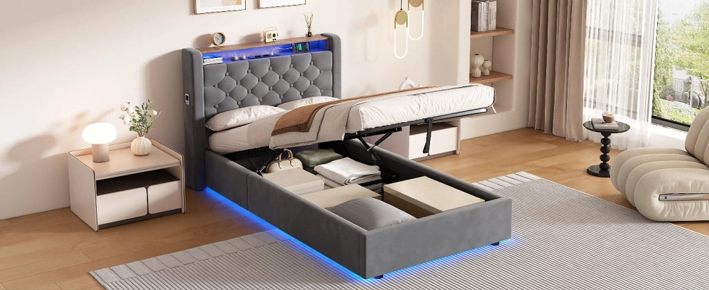 Prodotto 4987-1GU-GREY 90x200 cm; grigio