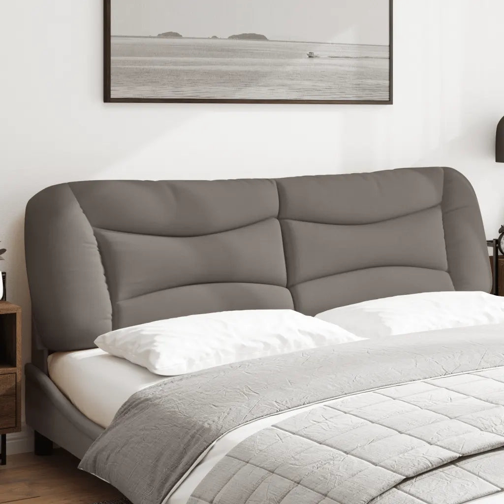 Cuscino Testiera Hvar Tortora 180 cm in Tessuto CFW4322994