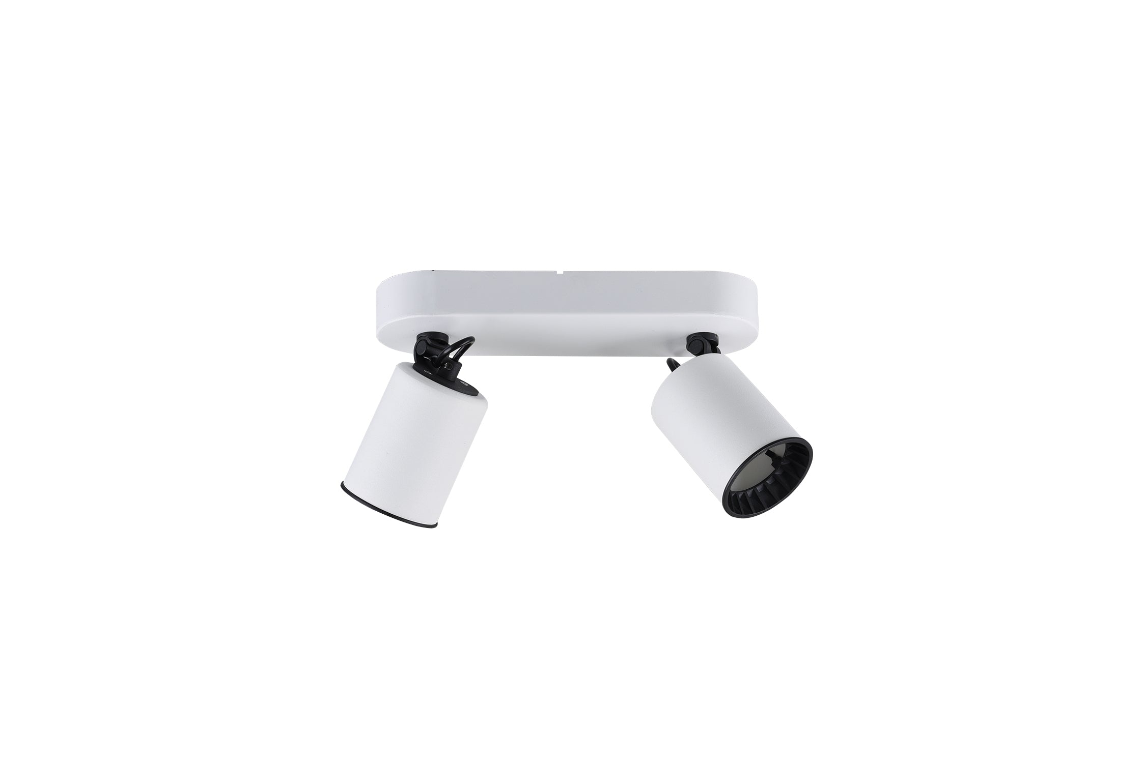 Faretto da Interno  GU10 in Metallo Bianco Opaco