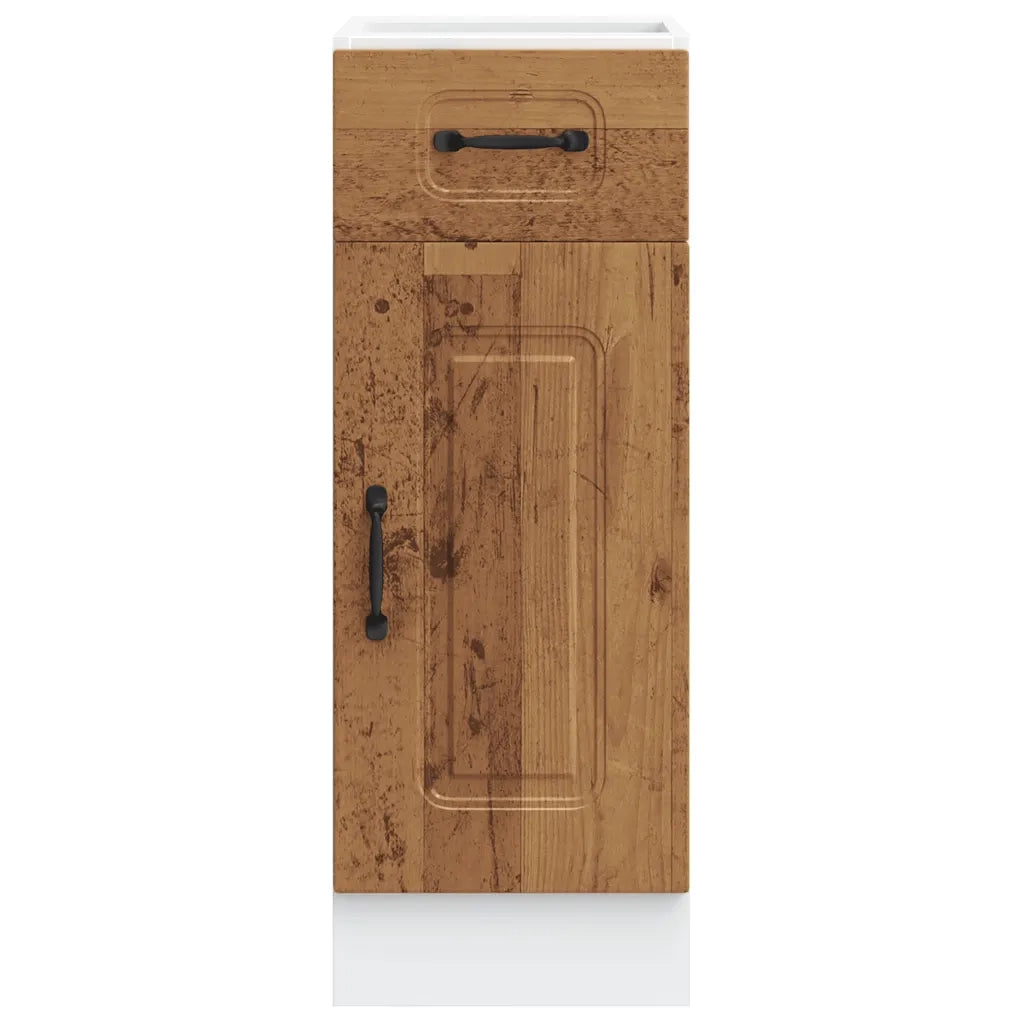 Base da Cucina Kalmar Legno Vecchio in Legno Multistrato