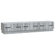 Mobile TV Grigio Sonoma 147 x 34,5 x 27 cm Legno ingegnerizzato