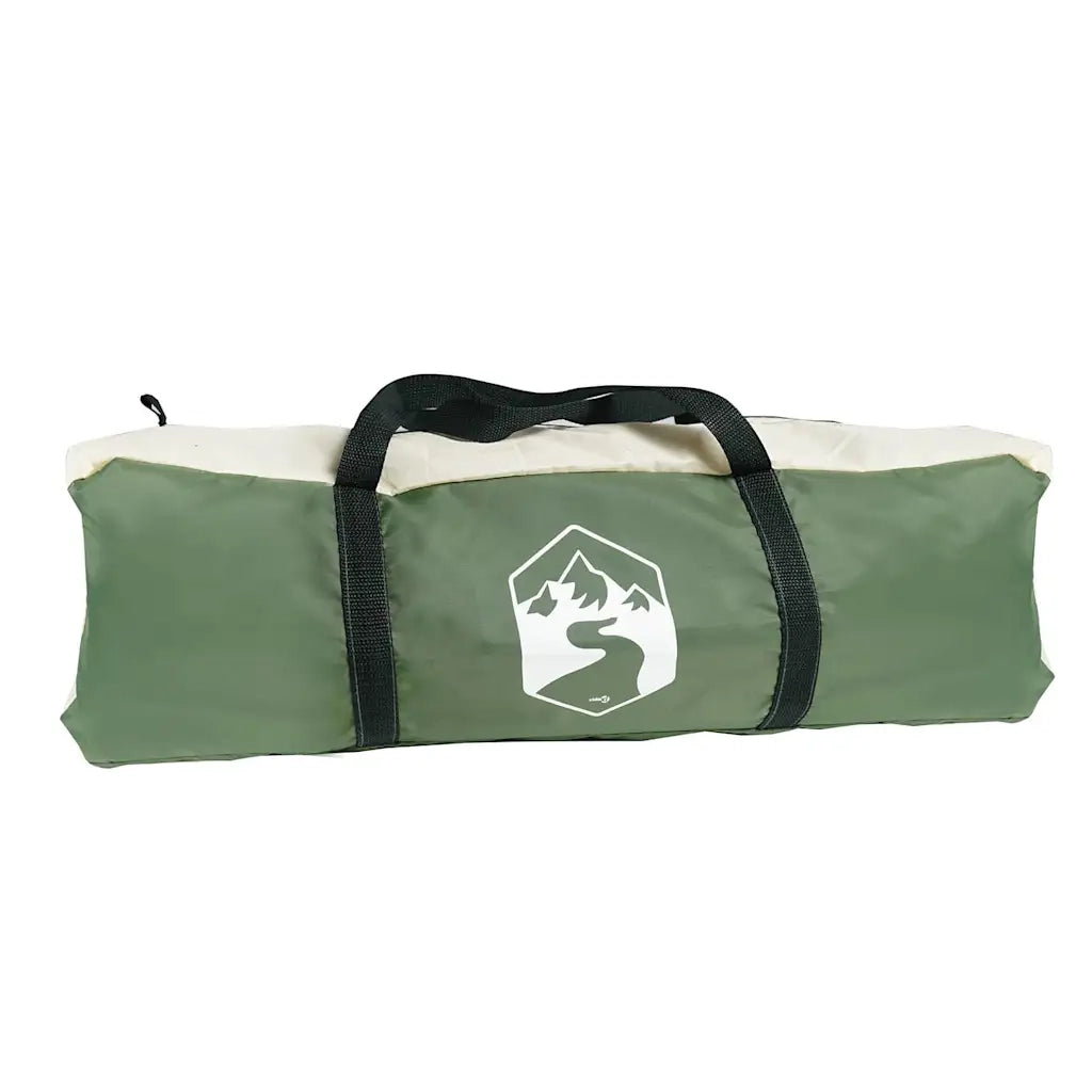 Tenda da Campeggio per 2 Persone Verde Impermeabile 94530