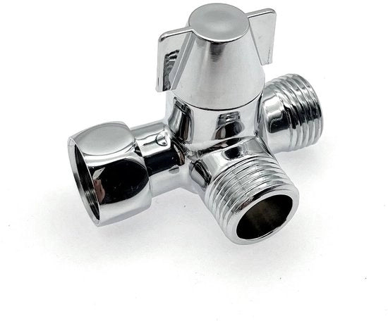 Adattatore per doccia a tre vie in ottone