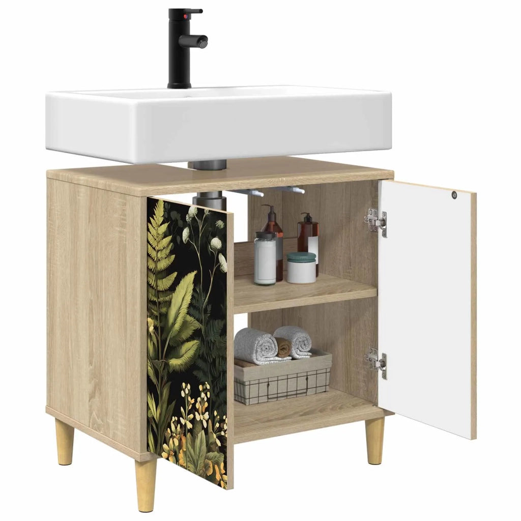 Mobile da Bagno RHENEN Sonoma 60 x 40 x 60 cm 8007389