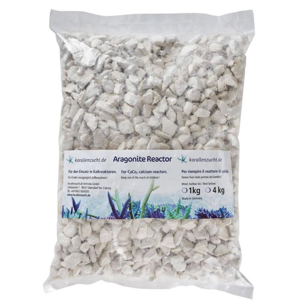 Korallen-Zucht Aragonite Reactor - aragonite purissima per reattori Formato: 1 Kg