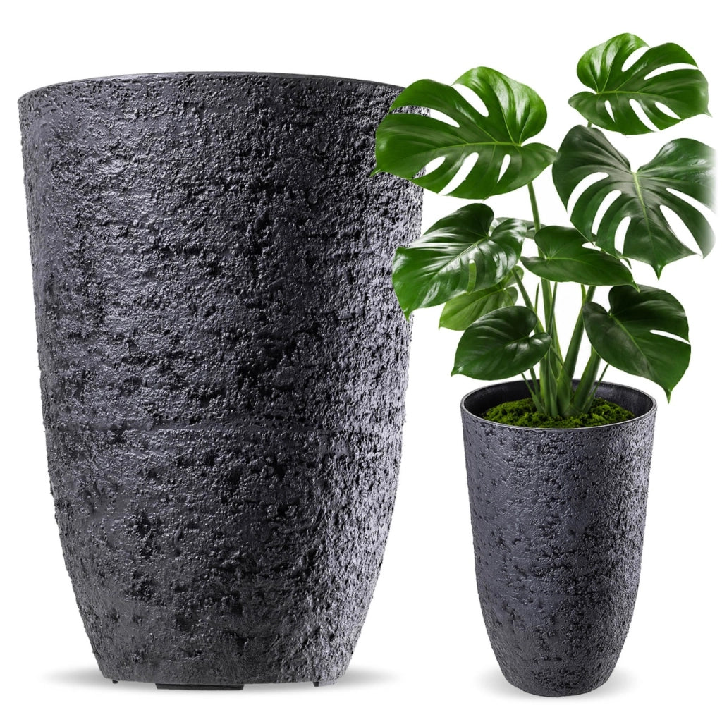 KADAX Donica Stonecraft Czarna 35cm KLCS190315A K1