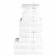 Set ASciugamani SOLUND 12 pz Bianchi 600 gsm